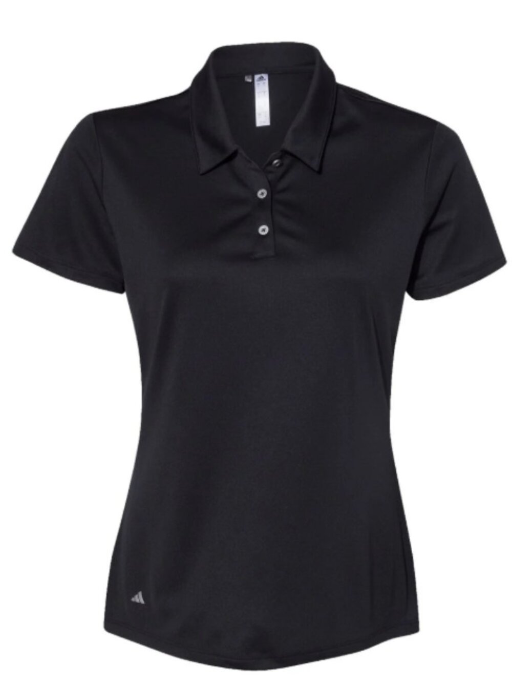 Adidas - A231 Women's Performance Polo - Black - Picture 5 of 5